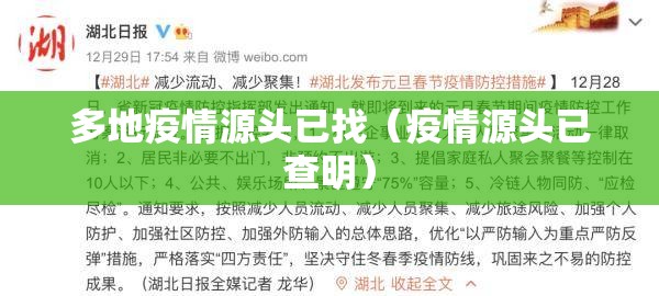 多地疫情源头已找（疫情源头已查明）