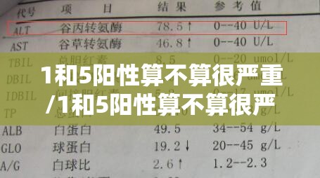 1和5阳性算不算很严重/1和5阳性算不算很严重肝功能正常