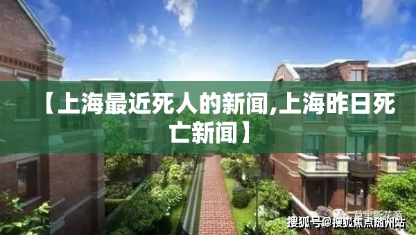 【上海最近死人的新闻,上海昨日死亡新闻】