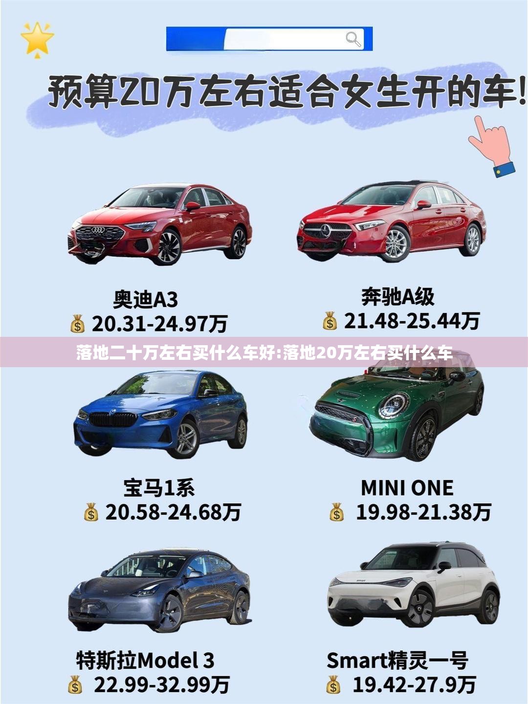 落地二十万左右买什么车好:落地20万左右买什么车