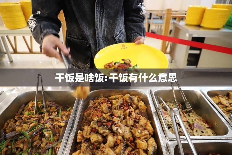 干饭是啥饭:干饭有什么意思