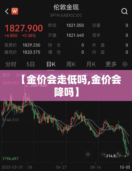 【金价会走低吗,金价会降吗】