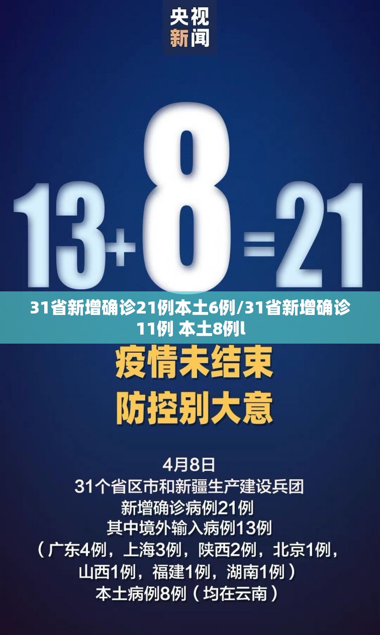 31省新增确诊21例本土6例/31省新增确诊11例 本土8例l