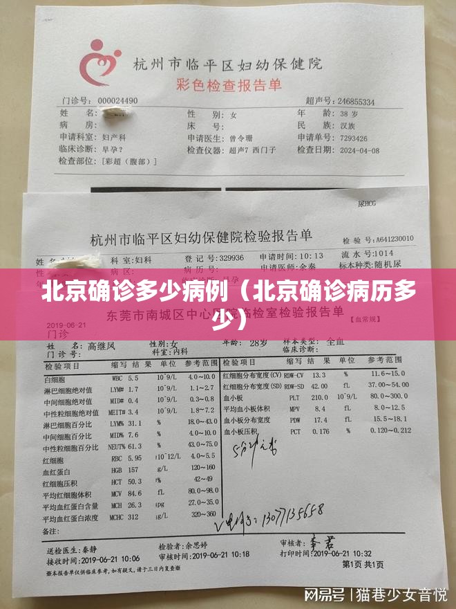 北京确诊多少病例（北京确诊病历多少）