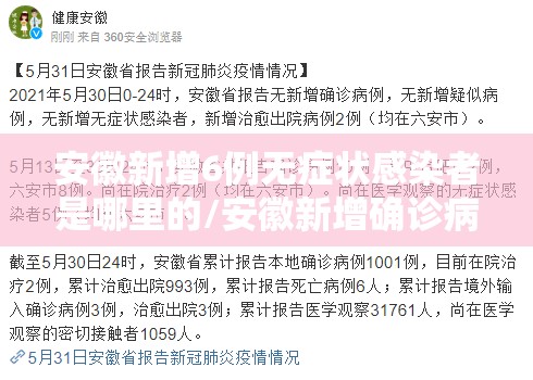 安徽新增6例无症状感染者是哪里的/安徽新增确诊病例3例 无症状感染者7人