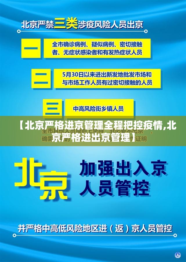【北京严格进京管理全程把控疫情,北京严格进出京管理】