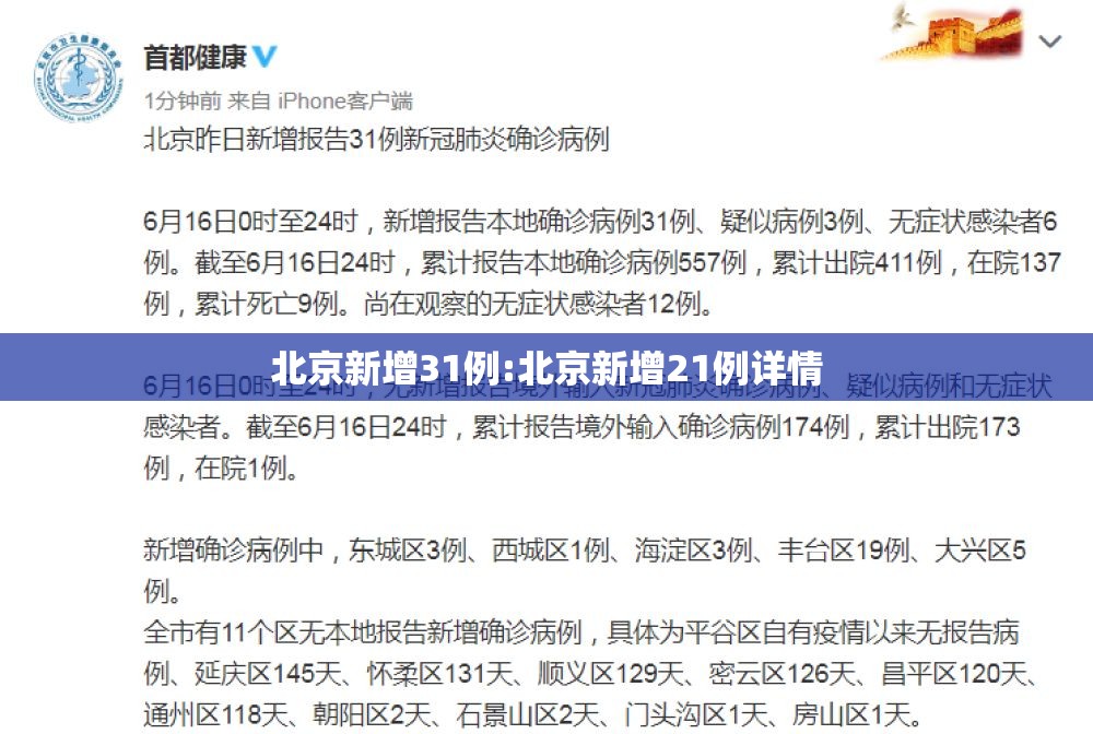 北京新增31例:北京新增21例详情