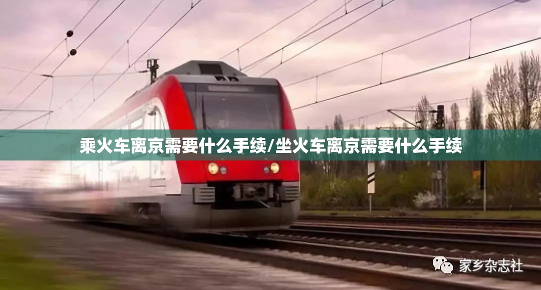 乘火车离京需要什么手续/坐火车离京需要什么手续