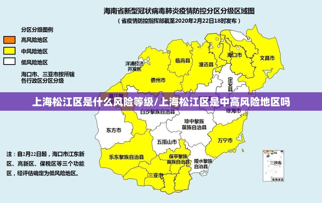 上海松江区是什么风险等级/上海松江区是中高风险地区吗