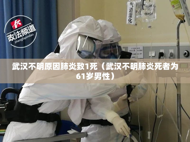 武汉不明原因肺炎致1死（武汉不明肺炎死者为61岁男性）