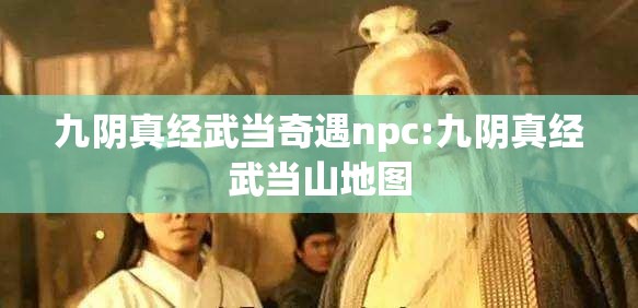 九阴真经武当奇遇npc:九阴真经武当山地图