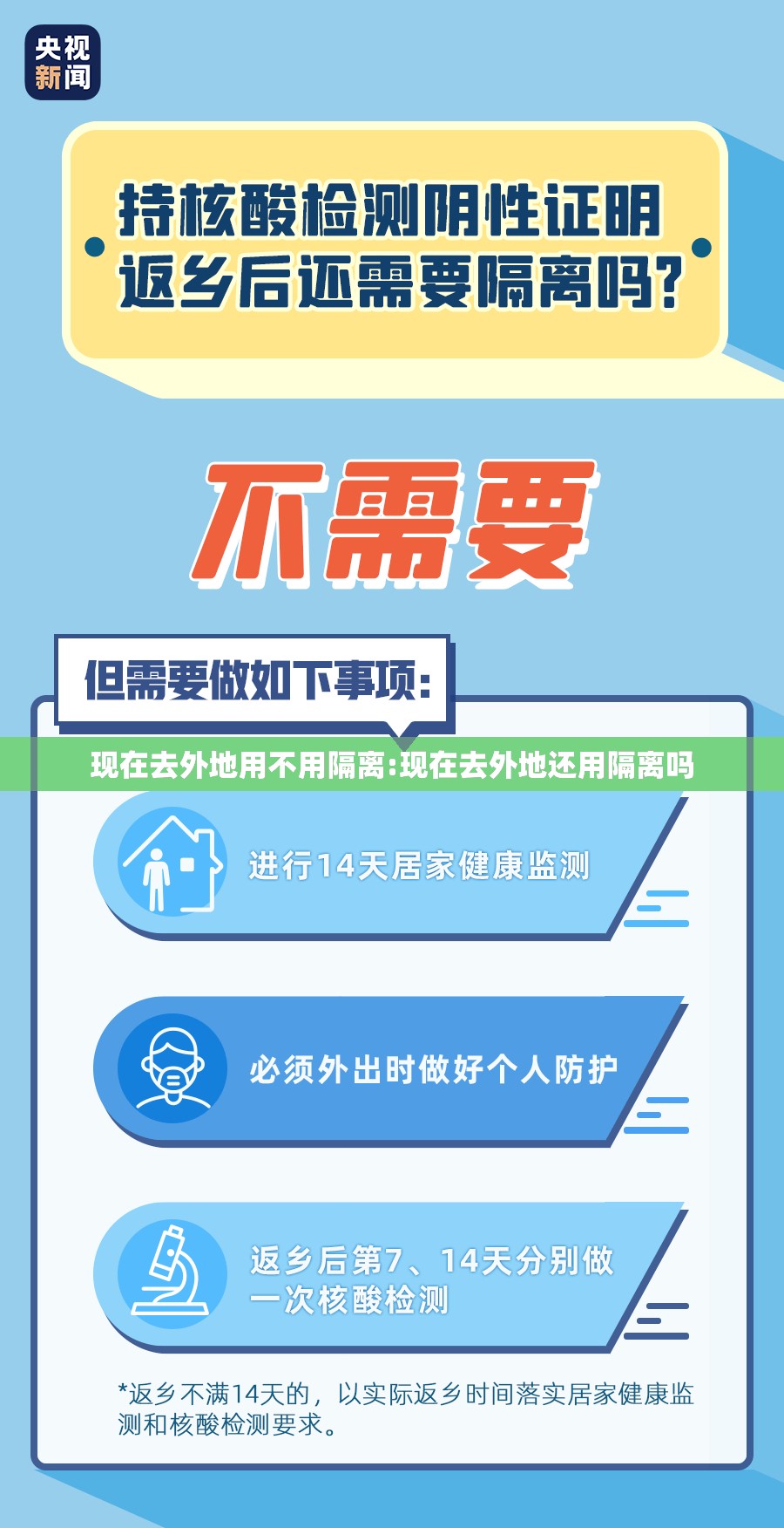 现在去外地用不用隔离:现在去外地还用隔离吗