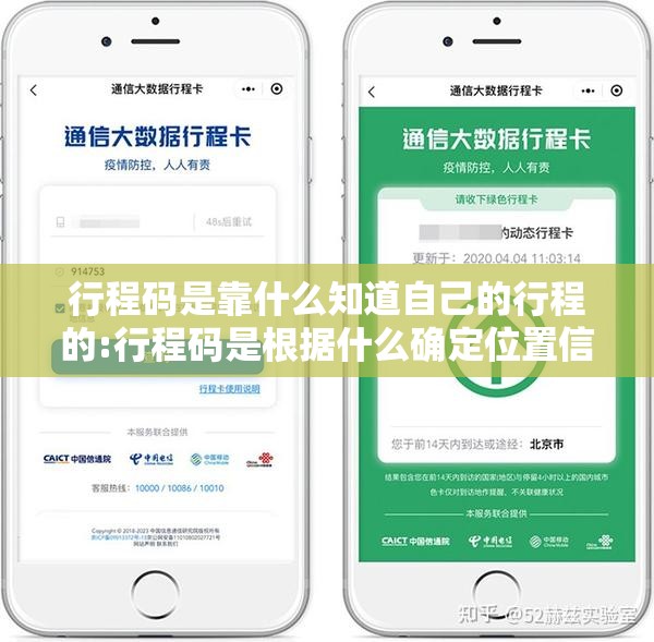 行程码是靠什么知道自己的行程的:行程码是根据什么确定位置信息的?