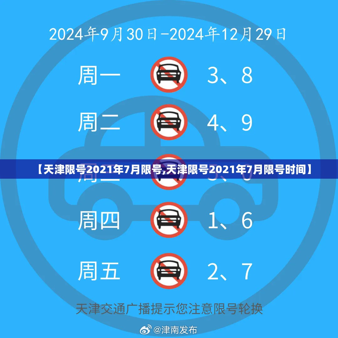 【天津限号2021年7月限号,天津限号2021年7月限号时间】