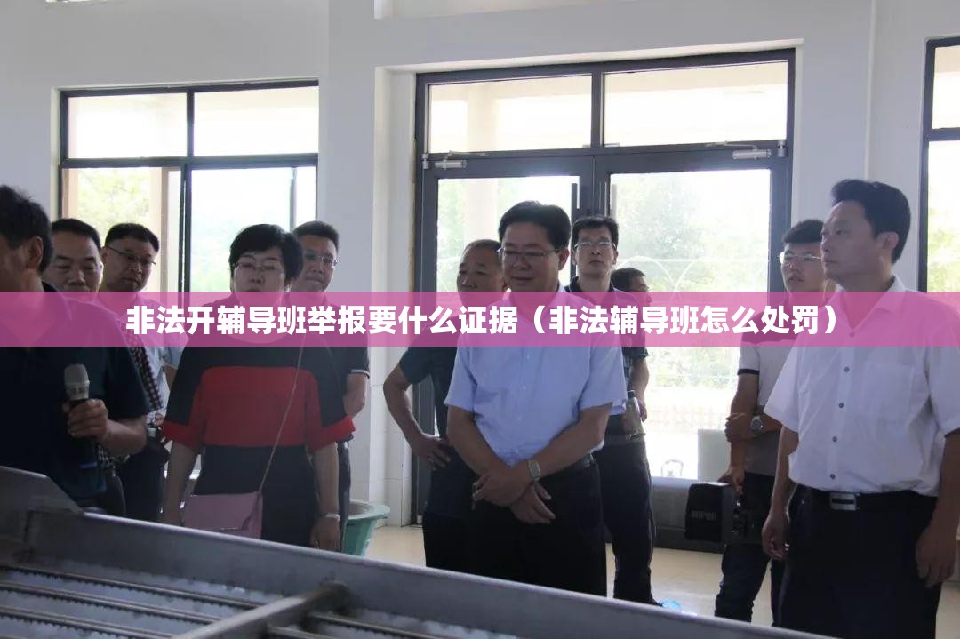 非法开辅导班举报要什么证据（非法辅导班怎么处罚）